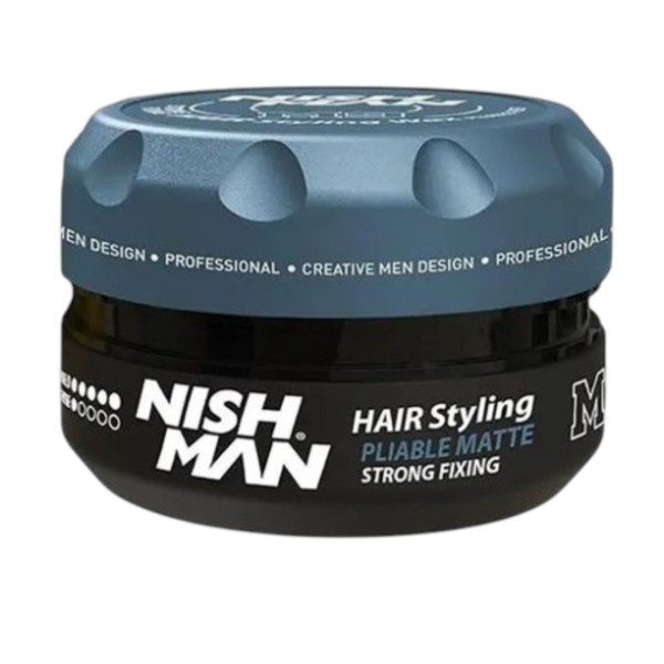 Фото - Паста для укладки волосся Nishman Hair Styling Matte Paste M9 100 мл (8682035085096)